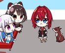 Vtuberさんの配信の切り抜きイラスト描きます お好きなVtuberさんで描かせて頂きます! イメージ1
