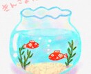 シンプルでゆるかわなデフォルメイラストを描きます アナログタッチのイラストです。商用OKです。 イメージ6