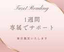一週間質問し放題▷専属の占い師になります 鑑定+愚痴やモヤモヤも受け止めます◎ イメージ1