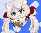 ぷにっと可愛いデフォルメイラスト描きます お目々キラキラの可愛いSDイラストで各活動をお手伝いします！ イメージ3