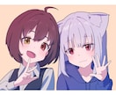一枚絵・キービジュアルなど制作いたします ストーリー性のあるイラスト制作します！ イメージ4