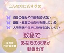 数秘で分かる♡あなたの使命と才能をお伝えします 保存版数秘鑑定 ✨ 自分を知って、仕事にも活かせる！ イメージ3