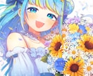 サムネイルや歌ってみた動画のイラスト制作します 観賞用やグッズ制作、スタンプ制作、立ち絵の制作も可能です！ イメージ2