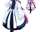 TRPG立ち絵やゲーム立ち絵描きます キャラクターデザインから相談可能です❕ イメージ2