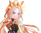 アイコンサイズのイラストを承ります 自分だけのSNSのアイコンやヘッダーが欲しい貴方へ♪ イメージ1