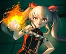 動画・SNS映え◎キラキラで素敵なイラスト描きます 動画用、スチル用、TRPGやVtuberデビューにも◎ イメージ3
