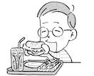 オプション1つ無料中！モノクロで似顔絵を描きます 漫画風のトーンでモノクロ彩色した、デフォルメ似顔絵です。 イメージ4