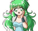 SNSアイコンなど作成させていただきます 90年代アニメちっくな女の子が描けます。 イメージ1