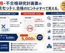 合格・不合格を徹底比較！研究計画セットを共有します 合格と不合格の研究計画を同時に学べる特別セット イメージ1