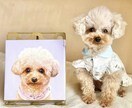 リアルなペット油彩絵画を製作します 完全オーダーメイド☆愛くるしい姿を形にしませんか？ イメージ2