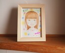 似顔絵を透明水彩でふんわり優しくお描きします プチギフトをお探しの方にオススメ♪ イメージ7