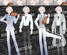 ヴァイオリン青年【衣装・表情差分有り】ます TRPG・動画・ゲームの立ち絵としてご自由にご利用頂けます！ イメージ1
