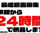 依頼から24時間であなたのための動画を作ります 明日でにもYouTubeを始めたいあなたへ イメージ1