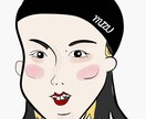 個性的なタッチで似顔絵、挿絵等！お描きいたします アイコンやプロフ画像などに！心を込めて描かせていただきます！ イメージ2