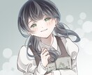 SNS・ブログ用アイコンイラスト制作します かわいい・綺麗な♡女の子のイラストならお任せください！ イメージ4