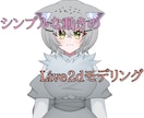シンプルなLive2dモデリングします パーツ分けイラスト用意済の方にシンプルな動きのLive2dを イメージ1
