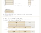 DIY家具の設計図・木取り図・材料リストを作ります 図面・木取り・工程・概算費用まで一式。作り手が監修します イメージ1