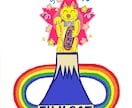 Ｔシャツ•ハッピーカード心踊るイラスト描きます ハッピーでナウなオリジナルイラスト作成 イメージ5