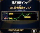 通貨強弱とVIX恐怖指数のインジセット販売します 通貨強弱は金や仮想通貨にも対応、VIXはサブウインドウで！ イメージ1