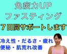 あなたの体に合わせてプランをご提案します 【免疫力UP】７日間ファスティングサポート（PDF資料付き） イメージ1