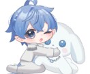 歌ってみたサムネイルや配信画面イラストお描きします 暖かい色味が好きな方おすすめ☺︎ イメージ4