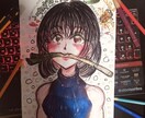 似顔絵描きます スケッチブックから描くアナログ風（ツールでの編集も可） イメージ2