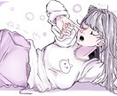 胸上、腰上、全身イラストを描きます アイコン、TRPG、配信などにご使用ください！ イメージ1