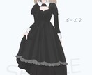 パッと目を惹く☆優しく繊細な雰囲気の立ち絵描きます 2名割引中！ 動画サムネ、Vtuber、ゲーム、MV用など！ イメージ6