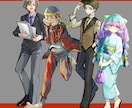 TRPG、配信、全身立ち絵描きます 全身立ち絵をお安く短納期で描きます！ イメージ2