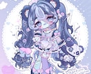 ゆるかわミニキャライラストお描きします オーダーメイドでミニキャライラストを制作します！ イメージ1