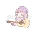 ゆるっとしたアイコン描きます サンプルのような、ゆるかわな雰囲気のイラスト描いてます！ イメージ2