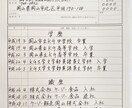あなたの代わりに心を込めて代筆いたします ☆手紙、履歴書、など書家が代筆致します ！ イメージ3