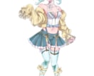 キャラクターの立ち絵を制作します 実績のため格安でお受けしております イメージ7