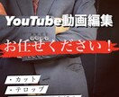 YouTube動画のテロップ・カット編集します センスあるYouTube編集はお任せください！ イメージ1
