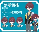 キャラクター立ち絵制作します ゲーム制作、TRPGにキャラクターが必要な方へ イメージ4