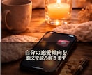相手の誕生日不要｜恋愛傾向を恋文で鑑定します 誕生日ひとつで、今夜の恋に灯りを灯します イメージ1