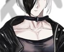 SNSアイコン描きます バストアップのみのカッコいいイラスト仕上げます! イメージ2
