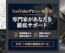 YouTube専門家があなたのチャンネルを作ります YouTubeの専門家があなたのチャンネルを構築【副業歓迎】 イメージ4
