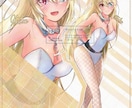 かわいい女の子のイラストを制作します アクスタ用データ、他グッズ系対応データとして作成します！ イメージ8
