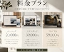 テンプレートから選べる｜ホームページ制作します 写真家、小規模個人クリエイター向け。上質で少し洒落たサイトを イメージ5