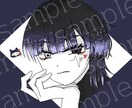 SNSアイコン作成します キラキラした目を惹くイラストが得意です イメージ2
