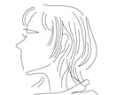 シンプルおしゃれ！線画アイコンをお描きします 個性を添えた、あなただけのアイコンを作りませんか？ イメージ5