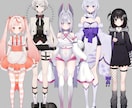 生きてるような高品質Vtuber制作承ります 感情豊かな高品質モデルを提供します✨お気軽にご相談ください！ イメージ3