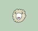 ゆるい動物のお顔描きます SNSのアイコンなどお好きな用途にご利用下さい イメージ2