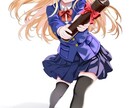 キャラクターイラスト制作致します 綺麗な塗りで魅力的なキャラを丁寧に描きます イメージ4
