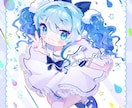 一枚絵、アイコン、衣装デザイン等制作ます ◯Vtuber、個人鑑賞用など イメージ1