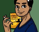 皆様の似顔絵(名前ロゴ、メッセージ等)も描きます アイコンやお誕生日プレゼント等用に似顔絵を描きます！ イメージ2