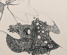 白黒ペン画、スケッチお描きします ご希望の内容に沿ったイラストを描かせて頂きます。 イメージ1