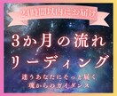 これから3か月の運気と流れを丁寧に読み解きます 運気・ご縁・心の動きから選択のヒントを届けます イメージ1