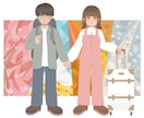 あなただけの可愛いイラストをお描きします SNS上でのアイコンやヘッダー、様々な用途でお使い頂けます♪ イメージ5